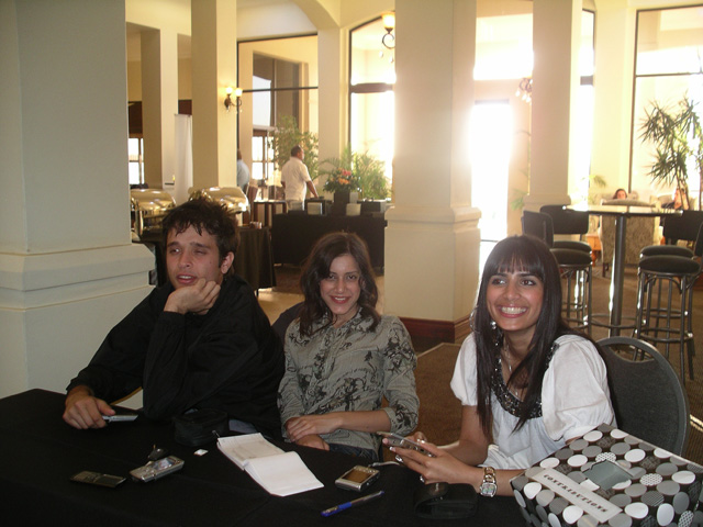 92.Registration desk dinner